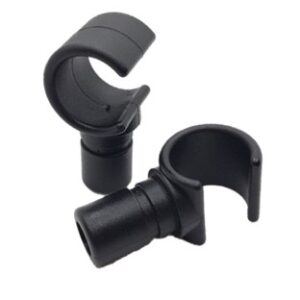 BT010-SIDE-22 : Pole Clip On Side Tee - Clip to 22mm