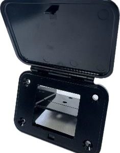 LUM530-B : BH-50 Plug DOUBLE Holder with Flap