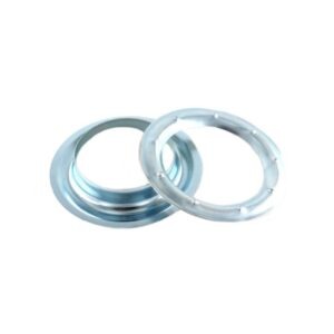 CCC003 : Eyelet Container - Mild Steel - Galvanized 40mm Inner Dia 62.5mm Outer Dia
