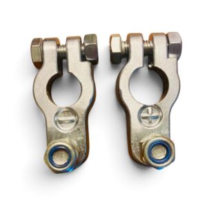 BT-LS : Battery Terminal Set - Solid Lead with SS Bolts