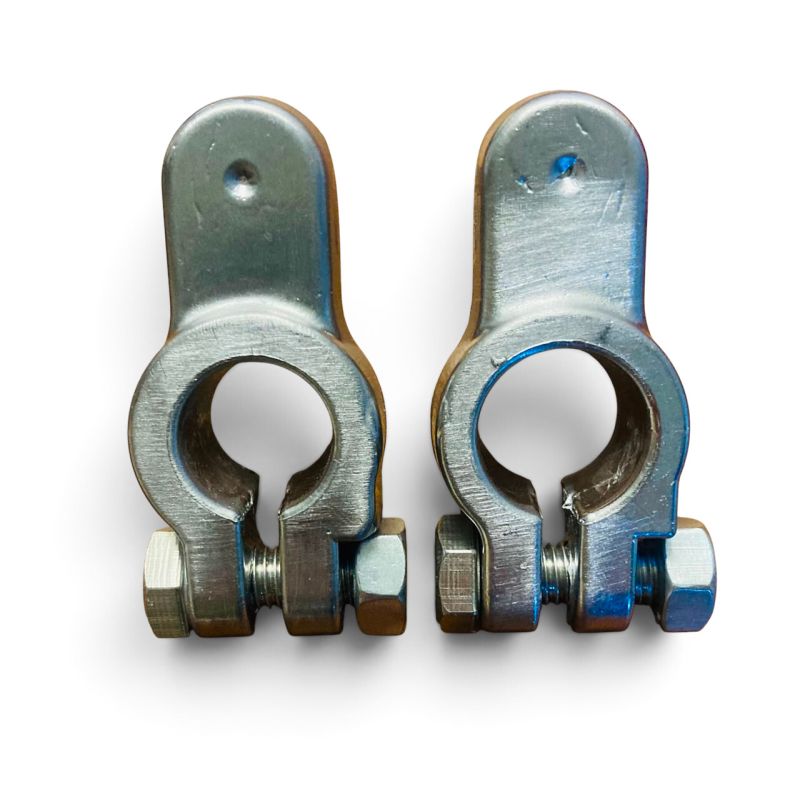 BT-LS : Battery Terminal Set - Solid Lead with SS Bolts - Image 2